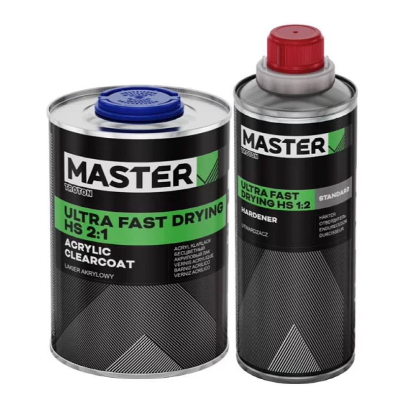 Troton Master Acryl Blanke Lak Ultra Fast Drying HS 2:1 - 1L