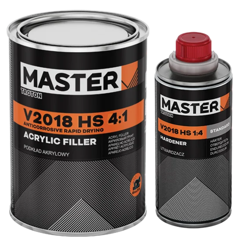 Troton Master Acryl Primer V2018 Corrosiewerende sneldrogende HS 4:1