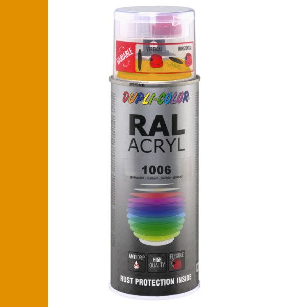 Dupli-Color spuitbus Acryl 400ml Hoogglans RAL 1006