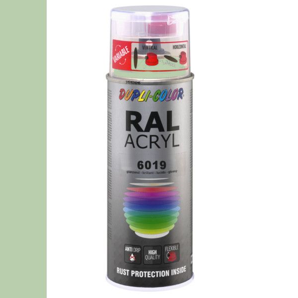 Dupli-Color spuitbus Acryl 400ml Hoogglans RAL 6019
