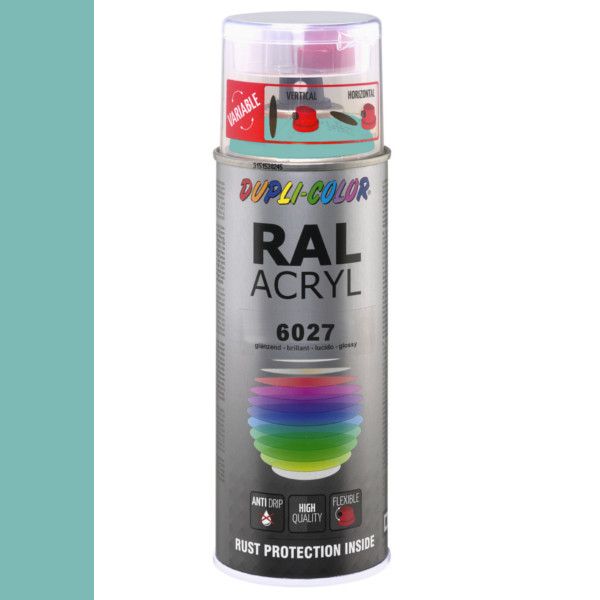 Dupli-Color spuitbus Acryl 400ml Hoogglans RAL 6027