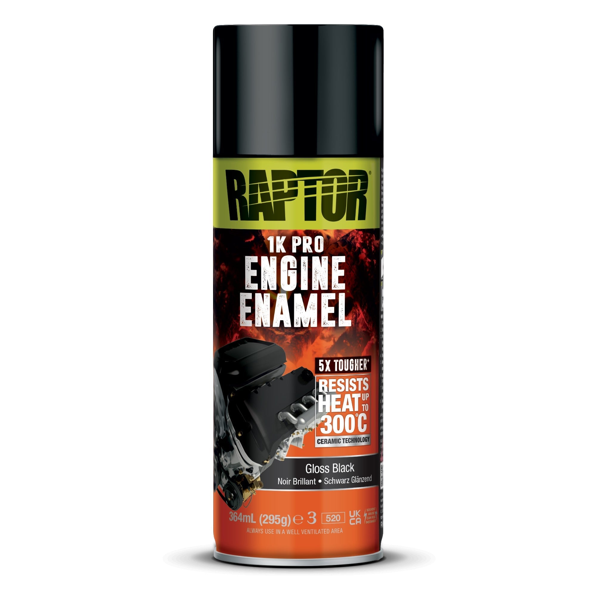 Raptor Liner Engine Enamel 1K spuitbus