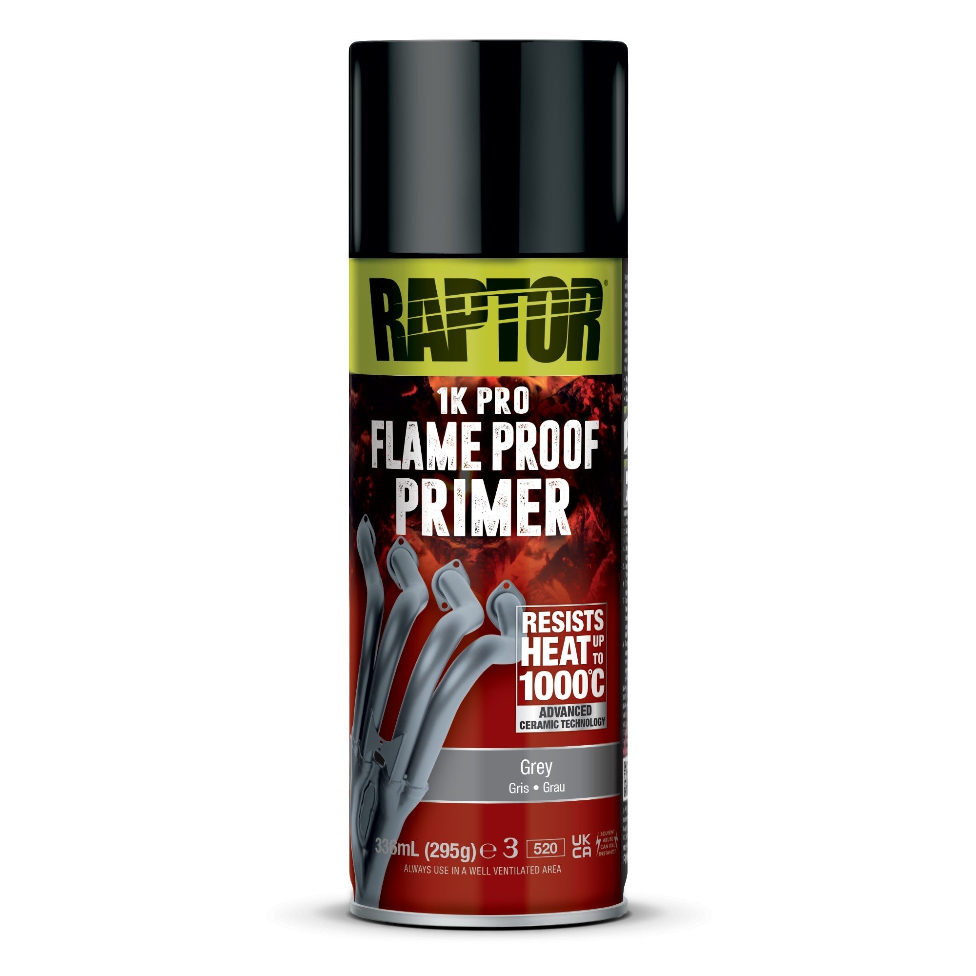 Raptor Liner Flame Proof Primer 1K spuitbus